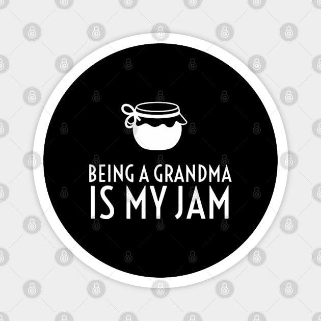 Being a grandma is my jam Magnet by emilycatherineconley